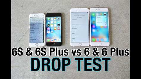 iPhone 6s Drop Test & Water Test vs. 6s Plus & S6 Edge